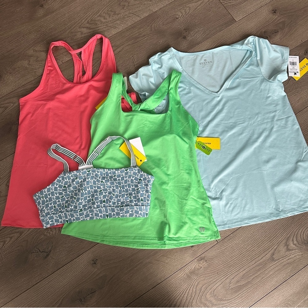 EleVen by Venus Williams BUNDLE OF 4 Size Medium all New With Tags!